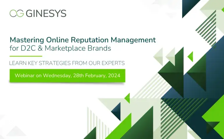 Webinar on Online Reputation Management for D2C and Marketplace Brands